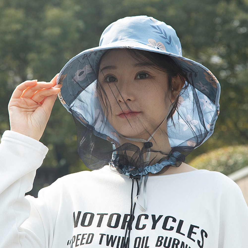 Agriculture Farming Hats - Cappello Anti-Zanzare con Rete Traspirante, Protezione