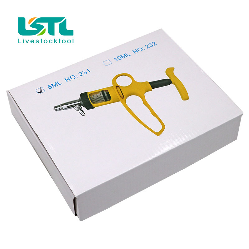 Veterinary Syringe Gun - 5ML Veterinario Drench Pistola Animale Siringa