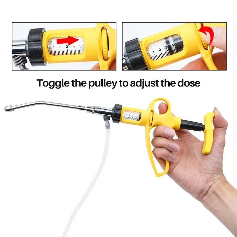 1 Pc Gestiame Siringa Ad Iniez - Veterinary Syringe Gun recensione e prezzo
