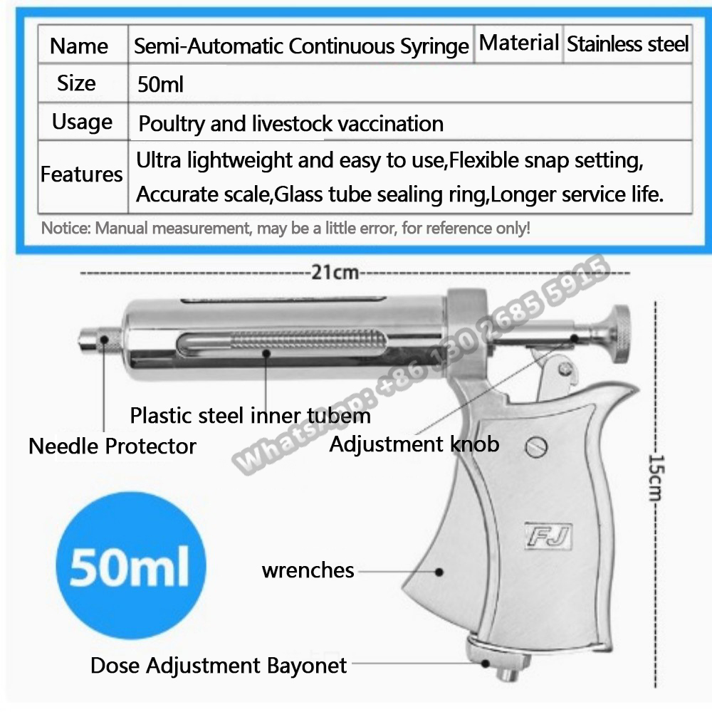 Siringa per iniezione continua - Veterinary Syringe Gun recensione e prezzo