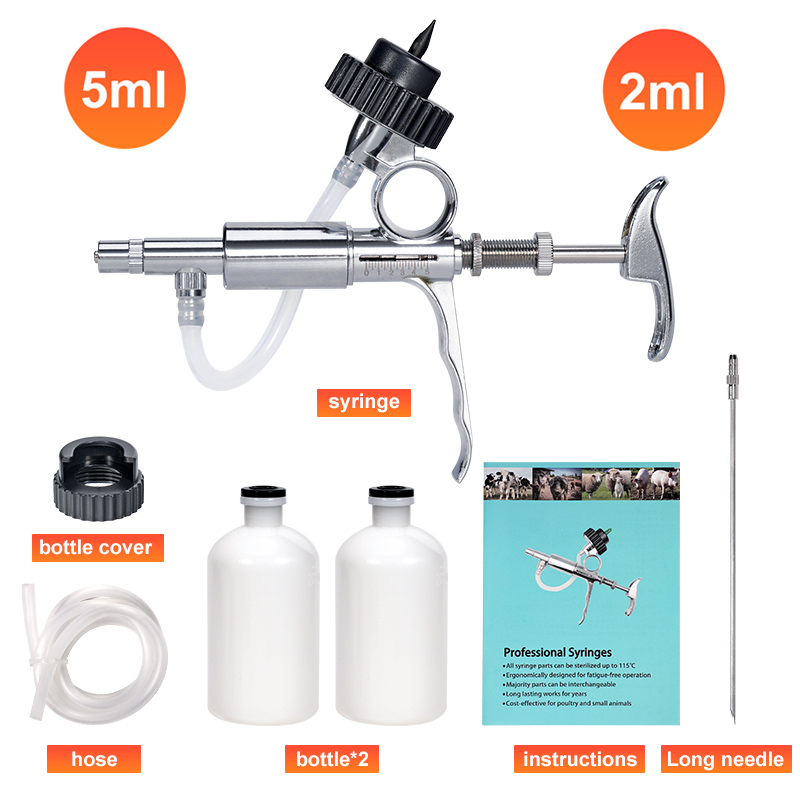 Iniettore automatico di pollam - Veterinary Syringe Gun recensione e prezzo